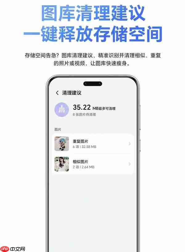 快升级！荣耀50+款新老机型升级支持“图库清理建议”
