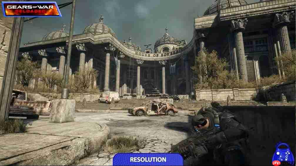 画面升级略保守 《战争机器》三版画面对比