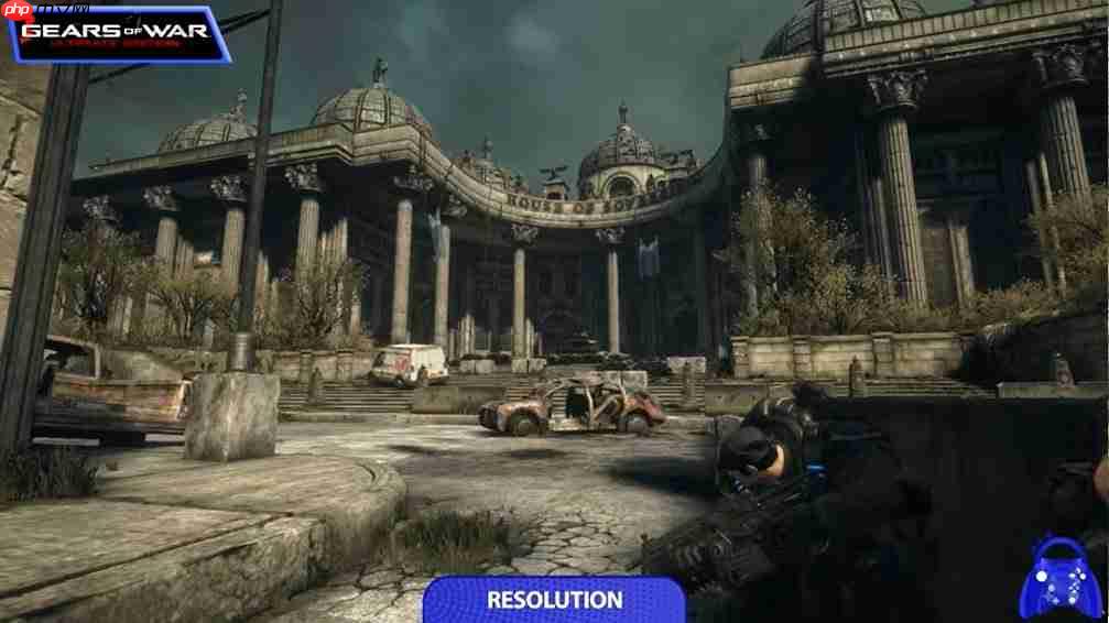 画面升级略保守 《战争机器》三版画面对比