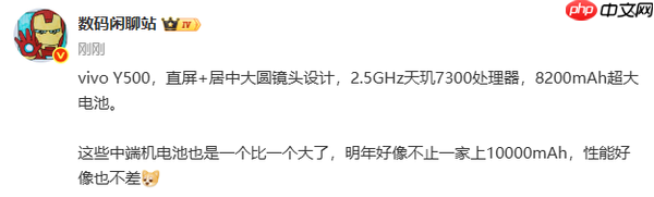 明年至少有两款10000mAh手机发布 难道是荣耀和真我?