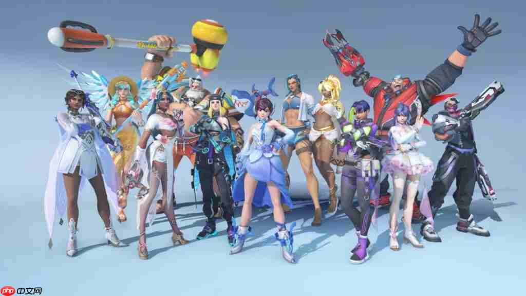 清凉服装大放送！《守望先锋2》18赛季通行证皮肤亮相