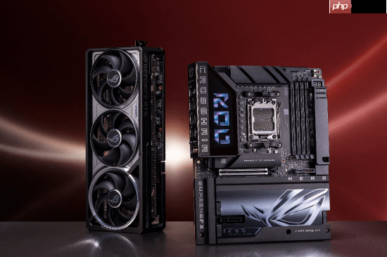 华硕ROG X870E HERO BTF背置主板震撼科隆游戏展