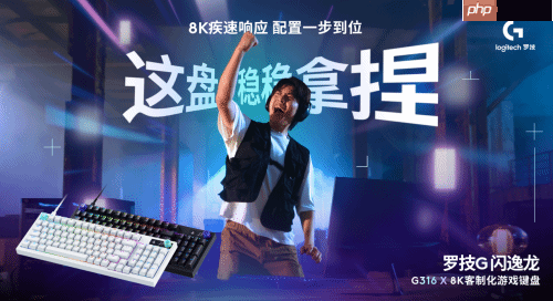 赢定战场,带感嗨玩——罗技G闪逸龙G316 X 8K客制化游戏键盘上市,专为中国玩家定制