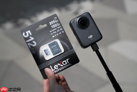 雷克沙SILVER PLUS micro SD：解锁大疆Osmo 360 全性能的存储密钥