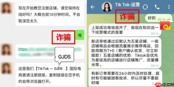 TikTok Shop跨境电商提醒：警惕不法分子利用假冒APP诈骗