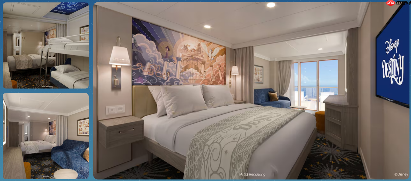 迪士尼海上巡游线第三艘愿望级邮轮“命运号”下水，第四艘开建