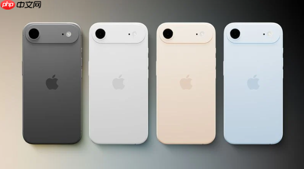 iPhone 17 Air详细配置曝光:5.5mm厚度+后置单摄