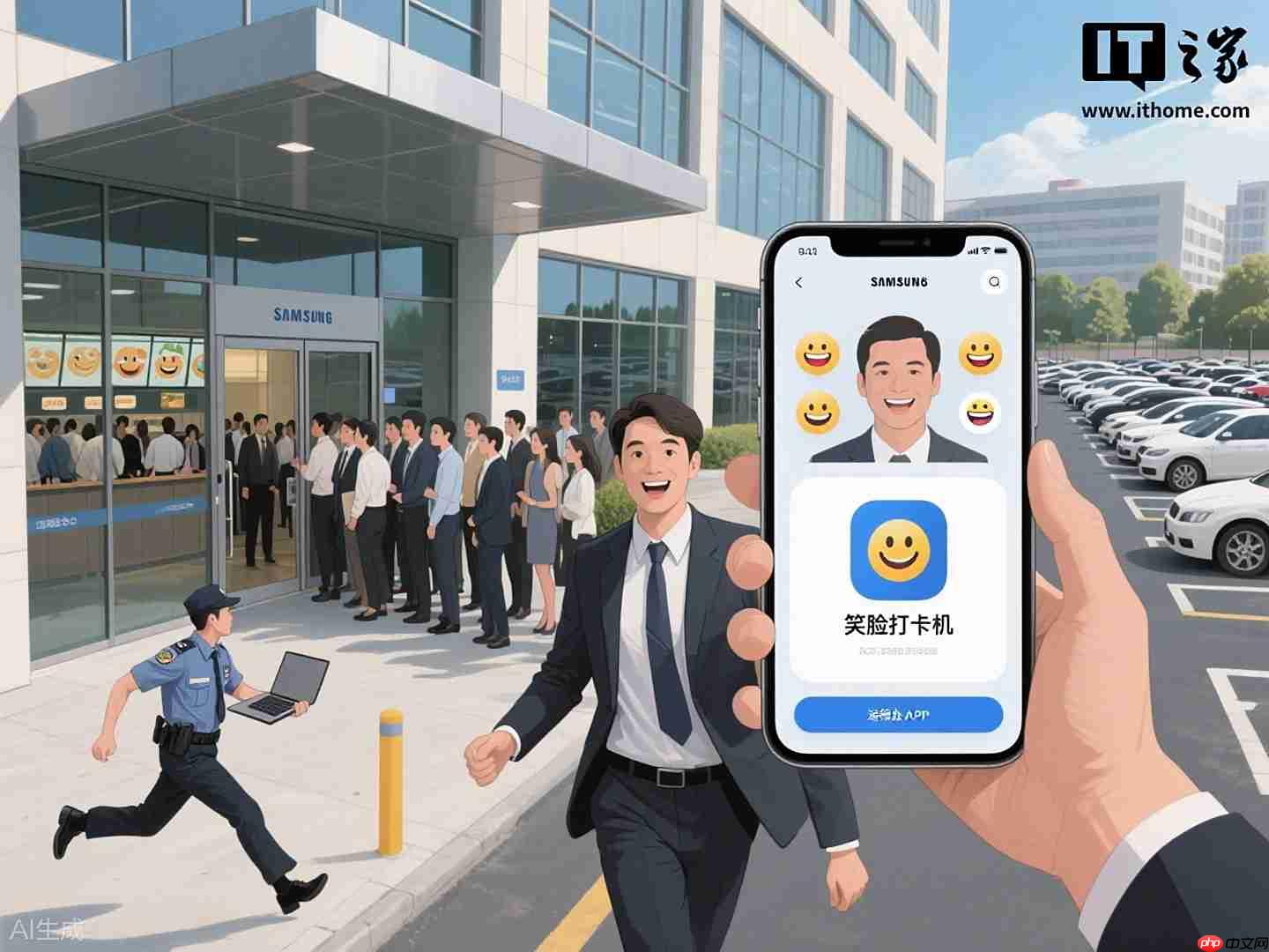 三星在美力推五天返岗：自研出勤追踪工具，防止员工“摸鱼式打卡”