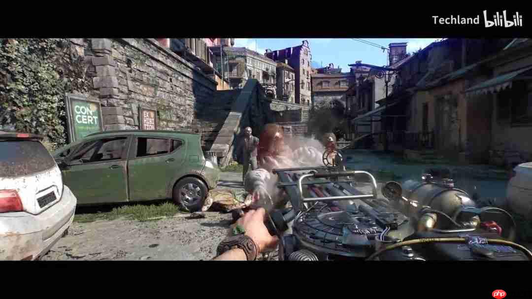 《消逝的光芒：困兽》新预告 游戏暴力美学展示