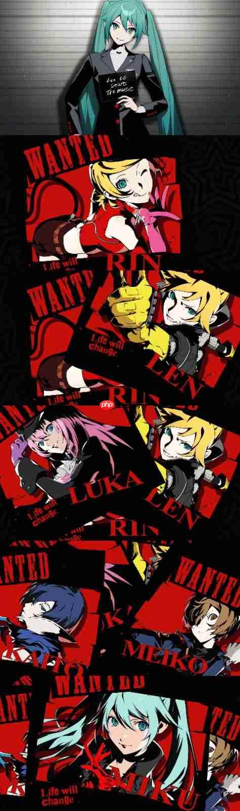 《初音未来:缤纷舞台》X《女神异闻录5:皇家版》联动 全新美图&MV欣赏!