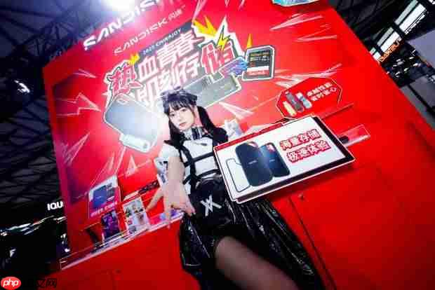 ChinaJoy 2025热力全开 闪迪携合作伙伴共绘互动娱乐新图景