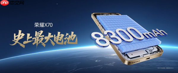 年度超值手机荣耀X70今日开售1399元起!旗舰配置体验拉满