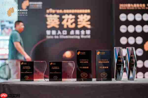 TCL智能锁连续5年荣获领导力品牌大奖  斩获11项重磅奖项,智能安防实力见证!