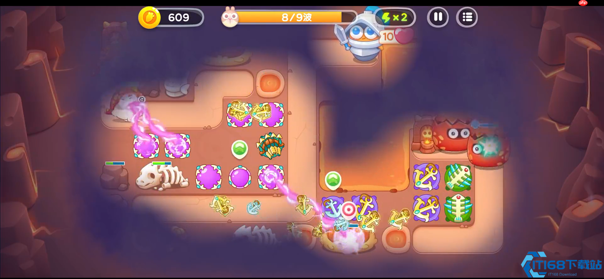 征服饿龙传说第9关黑雾!魔法球开图速通攻略