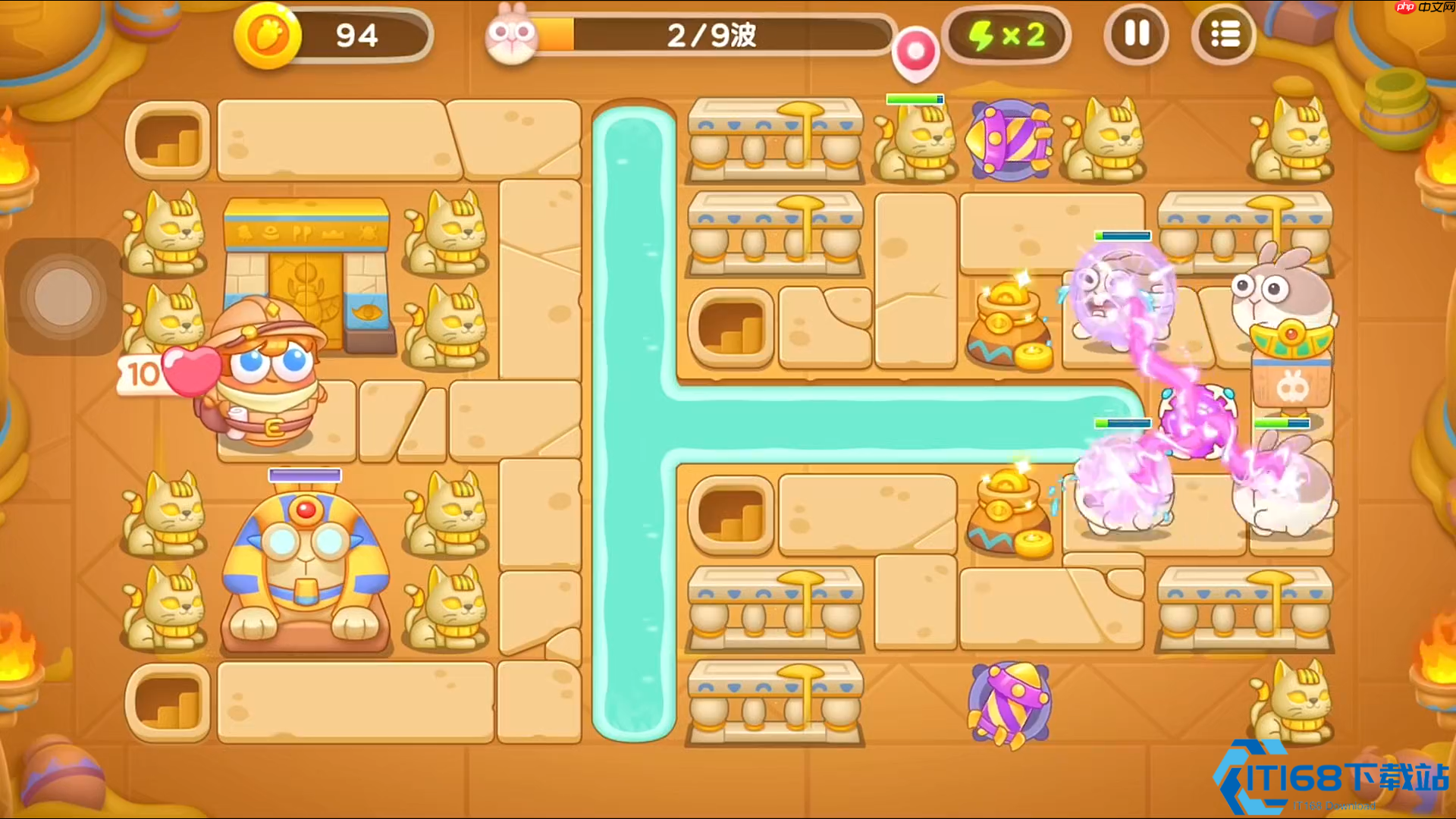 兔子围城终极攻略:三阶段炮塔阵碾压全图