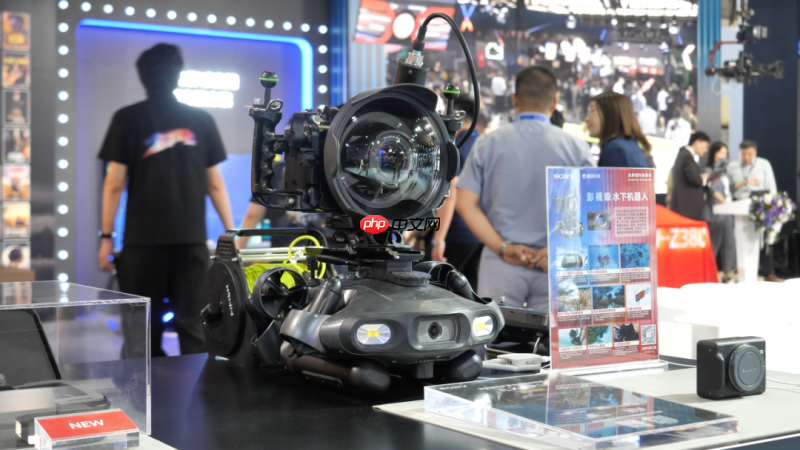 索尼联合水下机器人拍摄解决方案重磅亮相,鳍源荣获BIRTV推荐奖