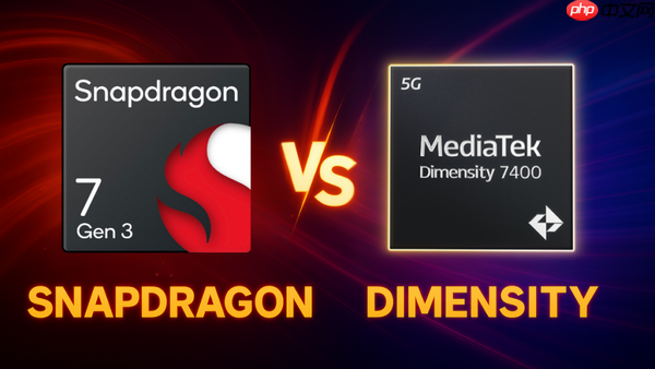 骁龙7 Gen 3与天玑7400性能对比:多核性能旗鼓相当