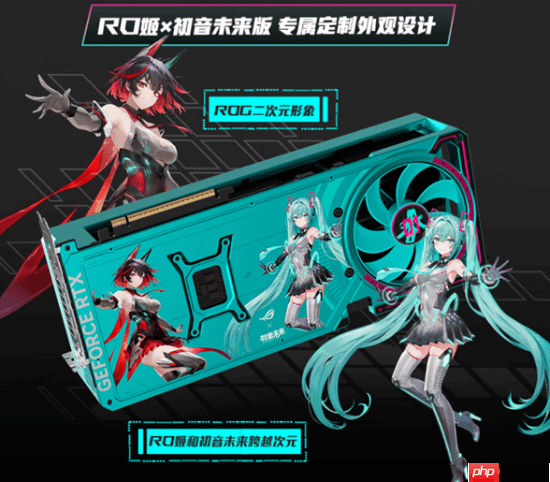 16999元!ROG夜神RTX 5080初音未来联名显卡上架