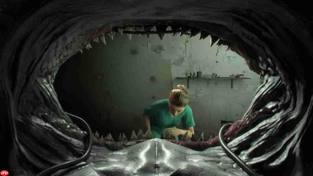 恐怖肉鸽新游《鲨鱼牙医》正式登场:别让鲨鱼咬掉你的头!