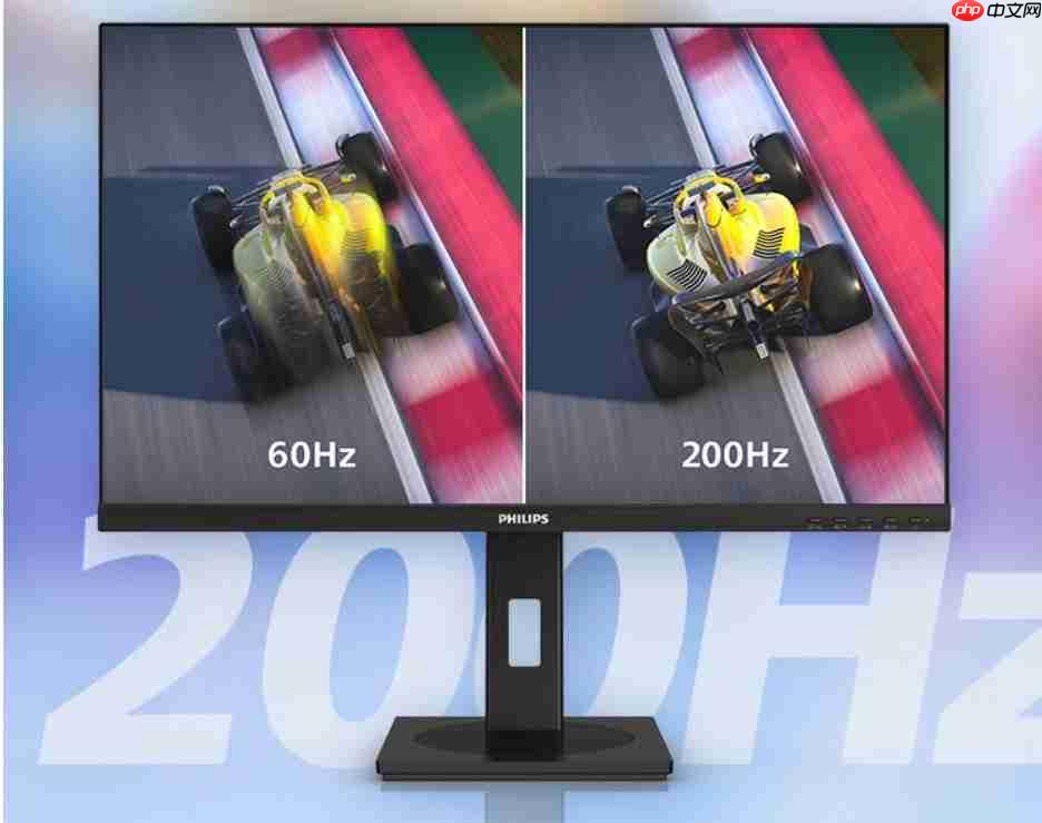 200Hz疾速高刷!飞利浦27B1N3500PN商用显示器,解锁高效生产力!