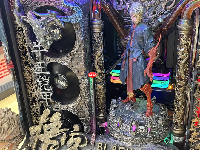 《黑神话》主题太帅了!PC科技展超酷炫MOD机箱欣赏