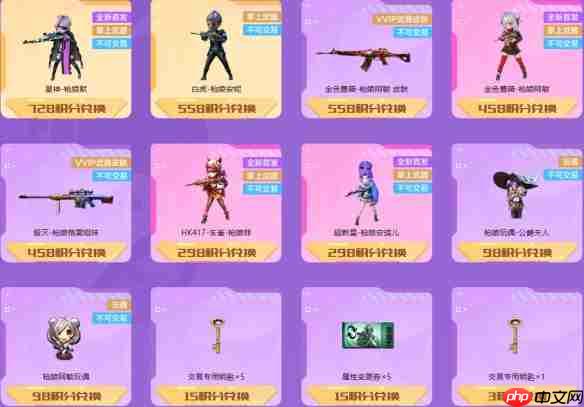 穿越火线金色蔷薇枪娘阿敏终极获取指南：活动玩法解析与积分兑换技巧