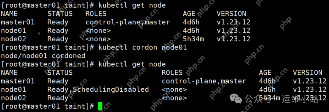 Kubernetes(k8s)-隔离(Cordon)和驱逐(Drain)