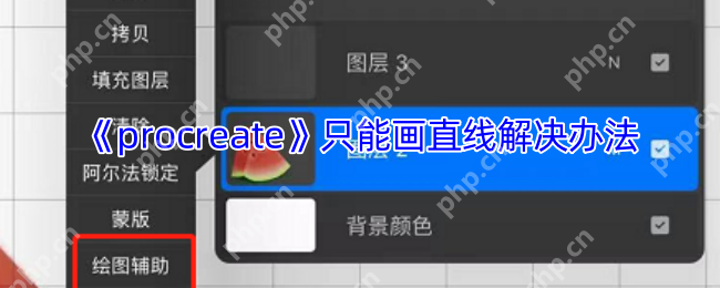 Procreate突然只能画直线?5个快速解决方法亲测有效