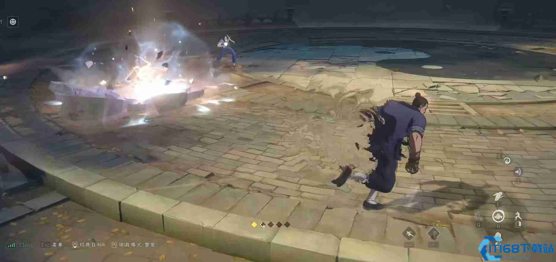 异人之下手游荣山连招技巧 3A无限平推流实战教学