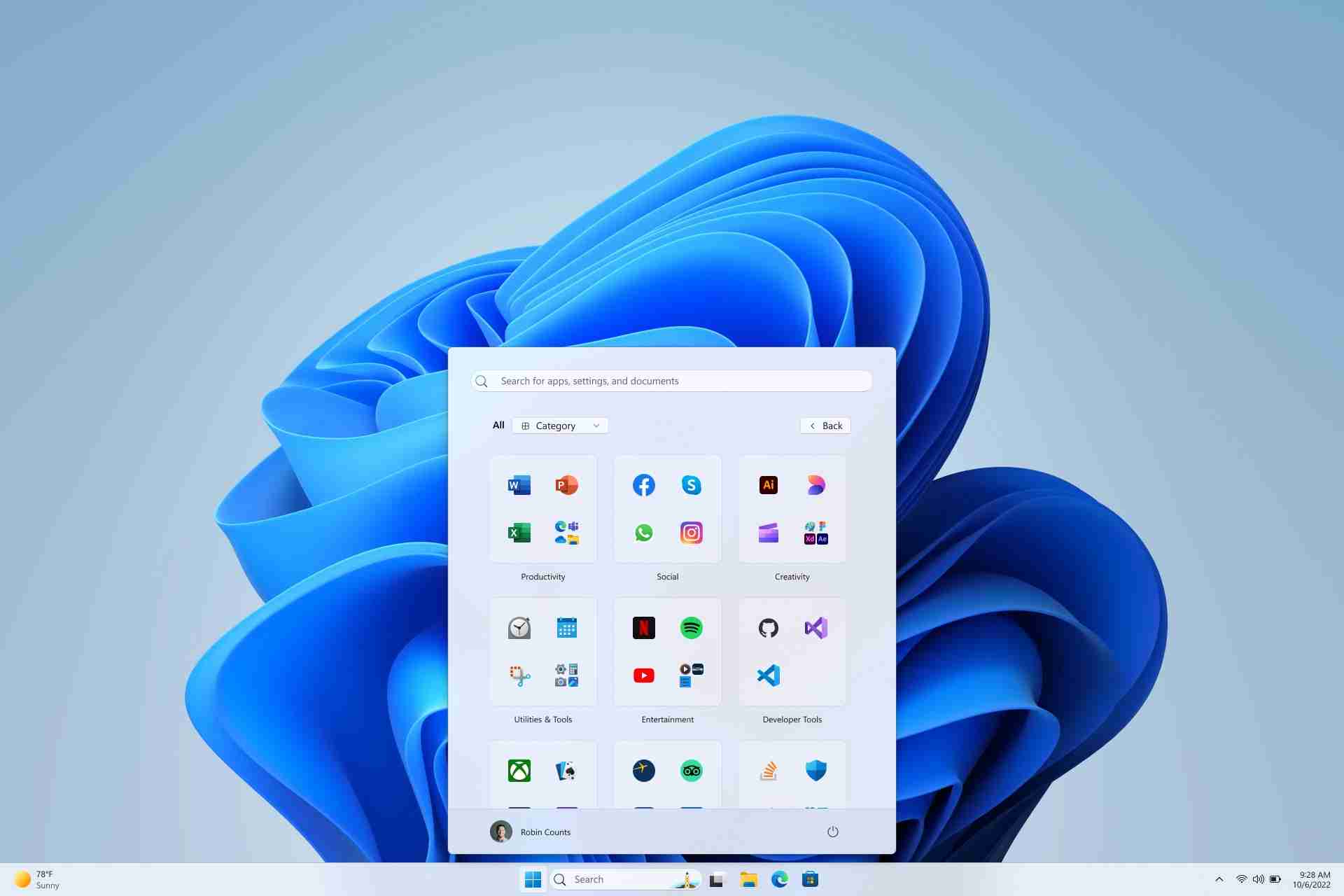 微软Win11开始菜单迎来优化!全新分享功能上线