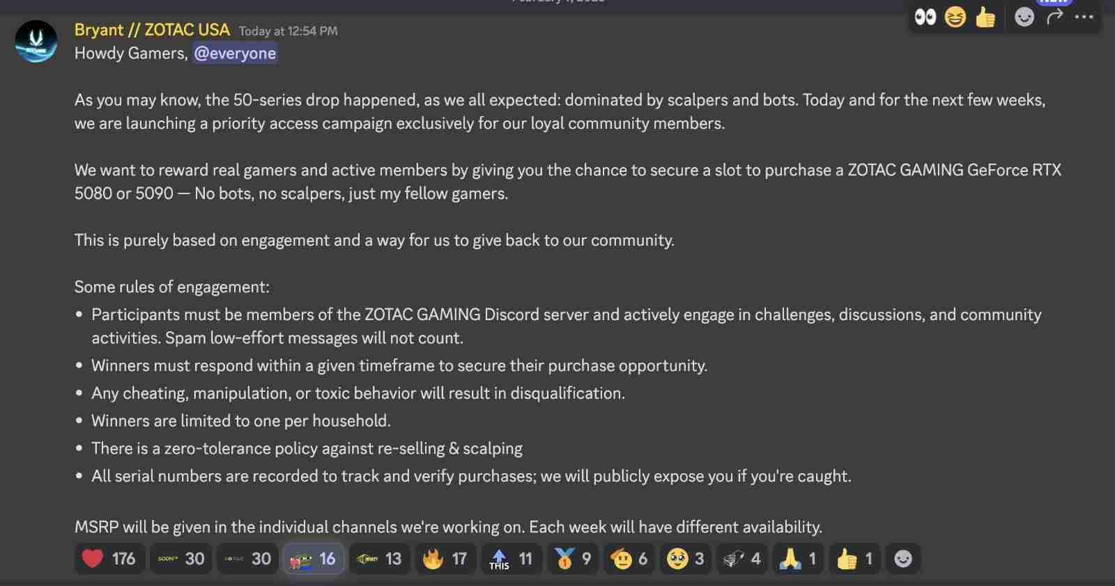 厂商卖显卡新方式!成为粉丝才能买RTX 5090/5080