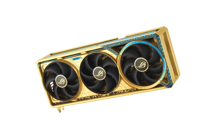 惊叹迪拜钞能力!华硕推中东特供金色版RTX 5090显卡