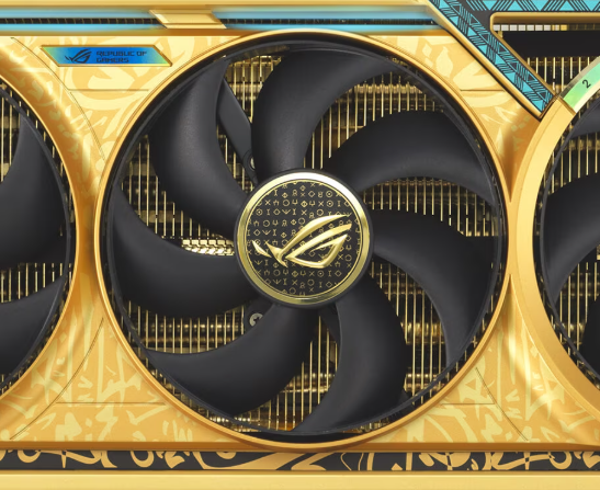 惊叹迪拜钞能力!华硕推中东特供金色版RTX 5090显卡