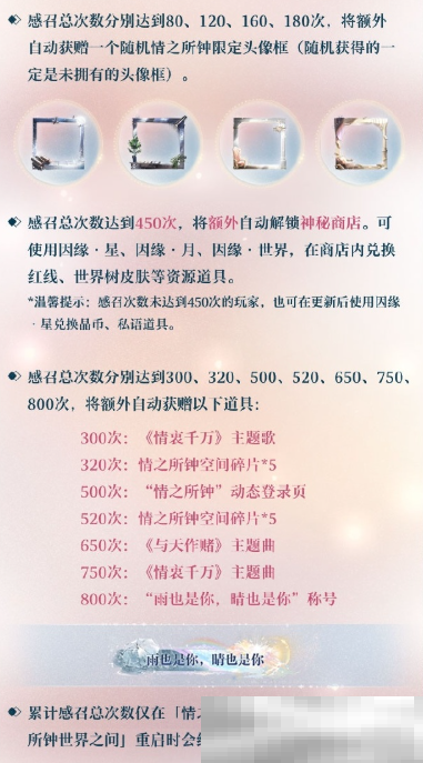 《世界之外》情人节特殊副本“情之所钟”限时开放,系列精彩活动福利同步上线