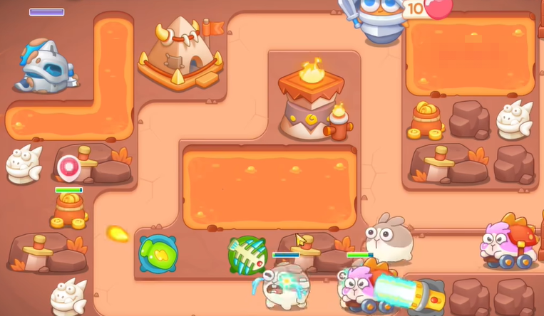 保卫萝卜4饿龙传说第60关玩法指南