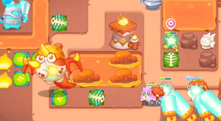 保卫萝卜4饿龙传说第60关玩法指南