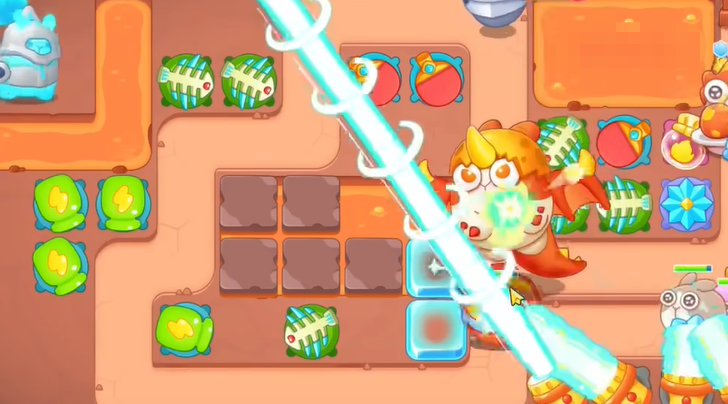 保卫萝卜4饿龙传说第60关玩法指南