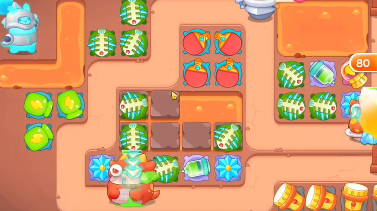 保卫萝卜4饿龙传说第60关玩法指南