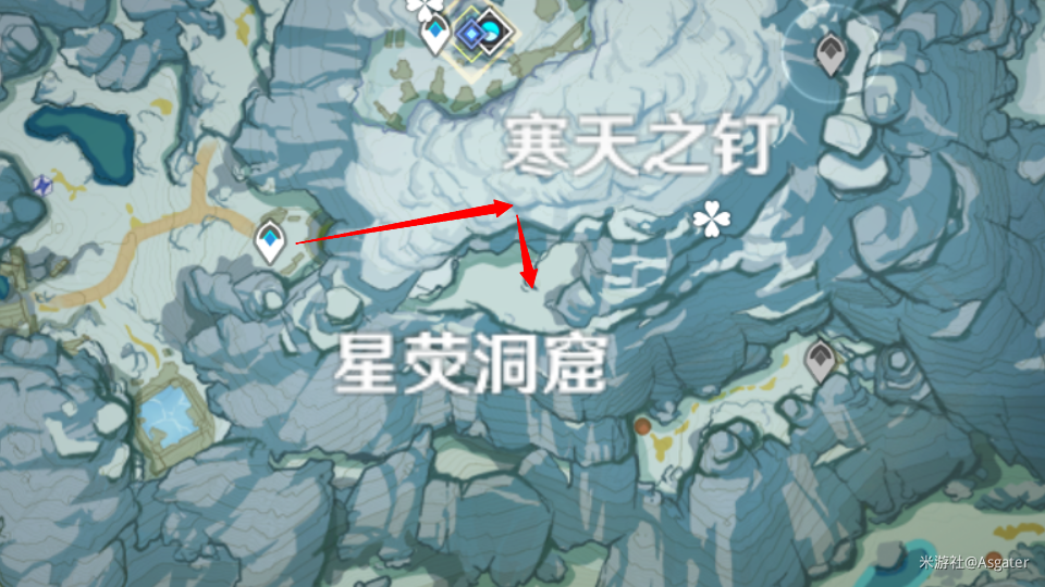 《原神手游》龙脊雪山石碑位置说明