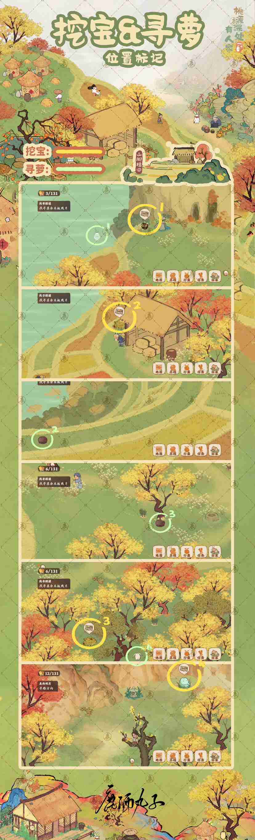 桃源深处有人家念中寻萝玩法详细指南