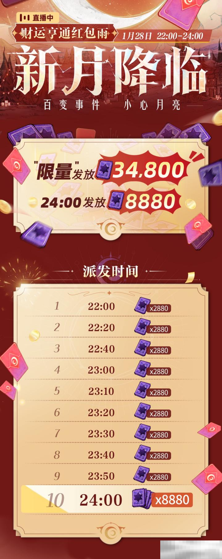 春月福至,新月降临!狼人杀新春版本即将开启