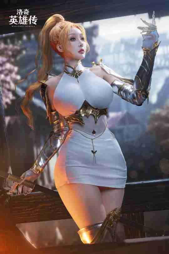 橙发御姐圣骑士!《洛奇英雄传》新角色内文COS美照曝光!
