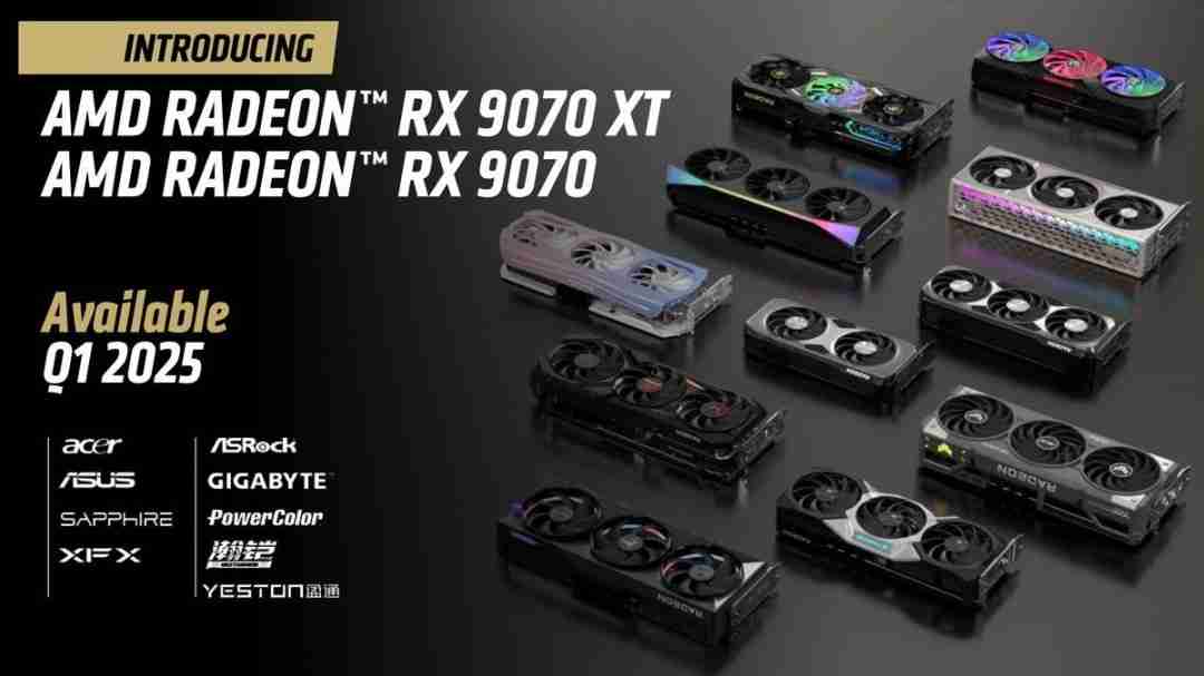 CES 2025 AMD发布RDNA 4架构RX 9070显卡:性能比肩RTX 4080 Super,价格却仅为一半