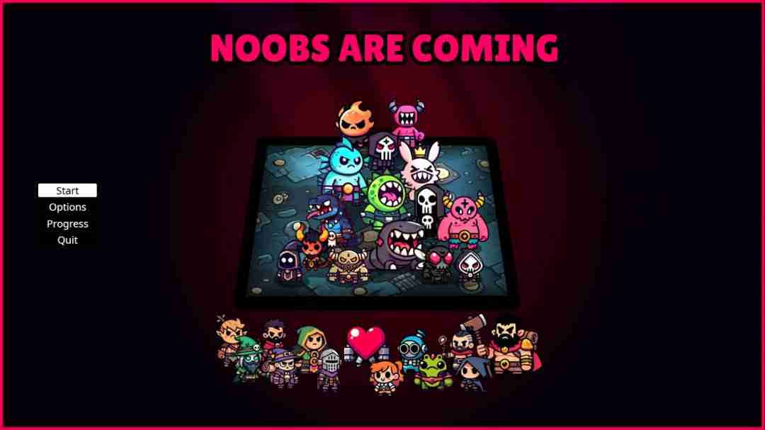 Noobs Are Coming,Steam页面开放:成为最终BOSS,主宰竞技场Roguelike的混乱战场