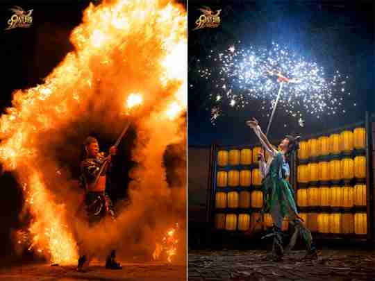 非遗技艺大爆发!《魔域》蛇年幻兽接力英歌舞,挑战视觉盛“焰”