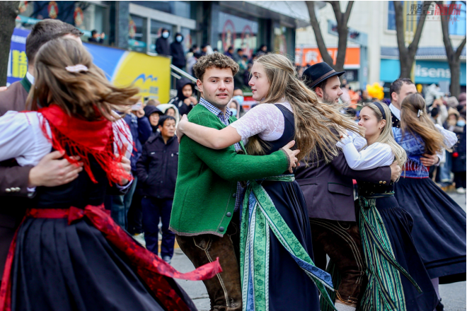 中国奥地利冰雪文化交融 山西陵川变身中国“阿尔卑斯”