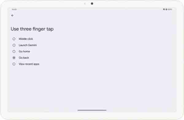 安卓 16 新功能曝光:支持自定义触控板三指点击手势
