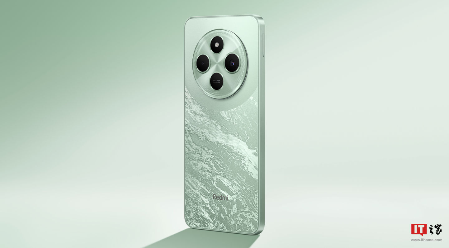 小米 REDMI 14C 手机今日首销：配 120Hz LCD 屏、侧边指纹，499 元起