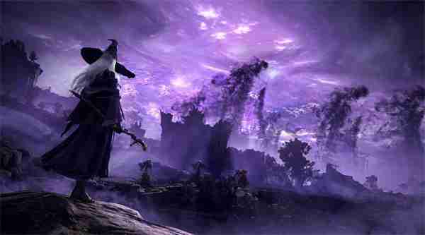 《艾尔登法环:黑夜君临》现身黑魂Boss“无名王者”