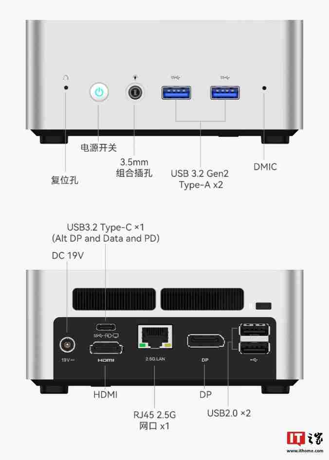 铭凡推出 UN1250 迷你主机：i5-1250P，准系统 1599 元